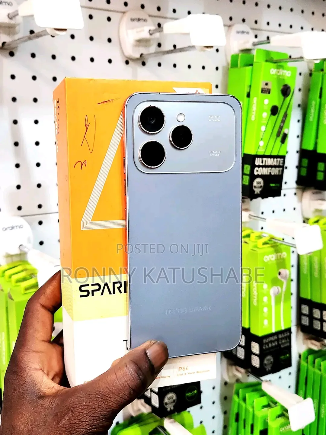 New Tecno Spark 40 128 GB Gray