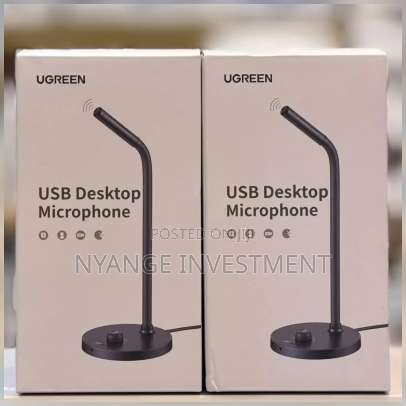 Ugreen Usb Desktop Microphone, Model Cm564.