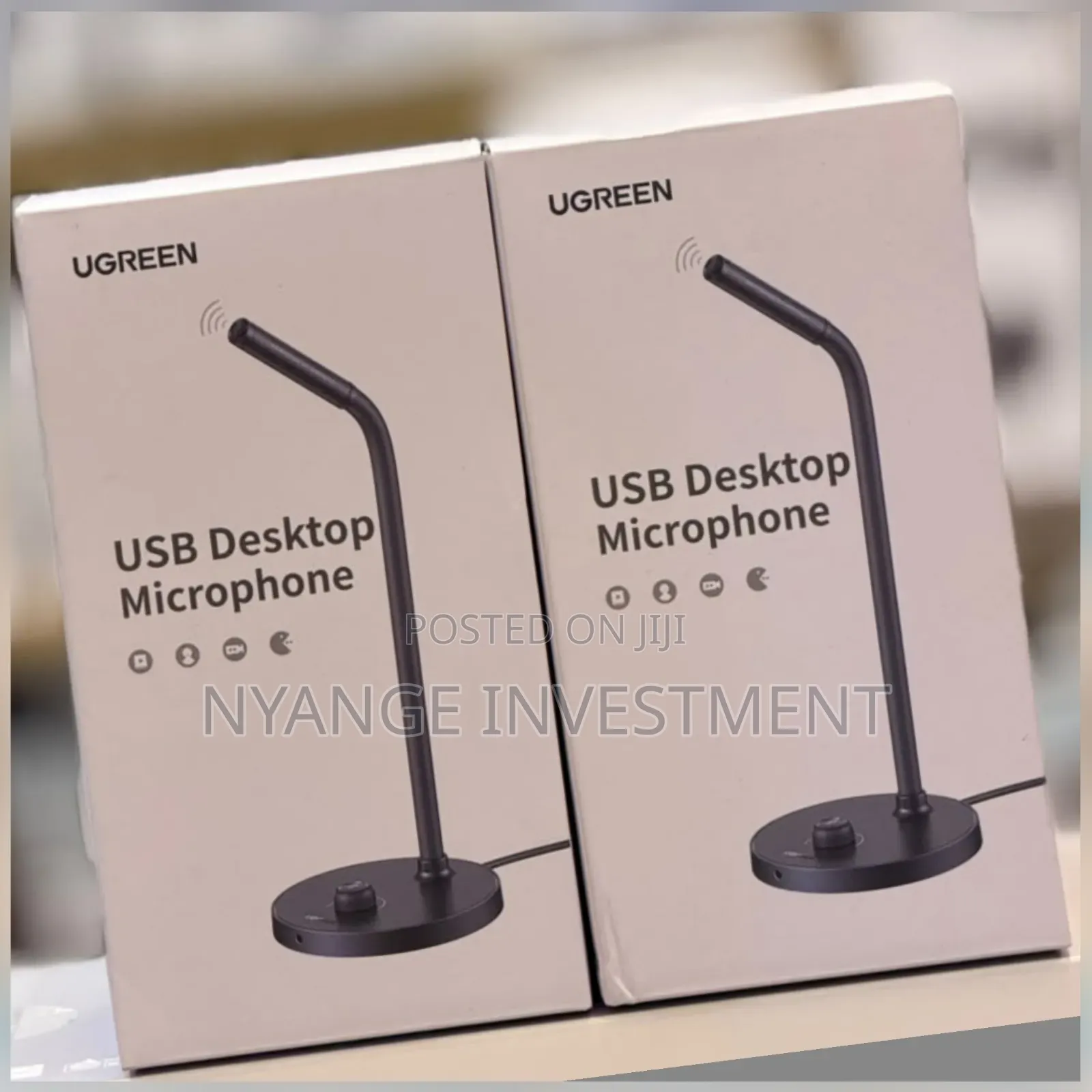 Ugreen Usb Desktop Microphone, Model Cm564.
