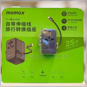 Momax Travel Adaptor.
