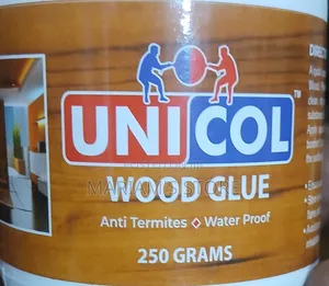 250-gram Jar Of Unicol Wood Glue For Strong, Durable Bonding