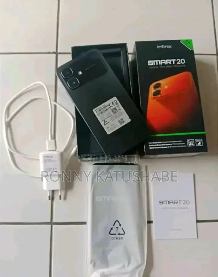 New Infinix Smart 20 128 GB Black