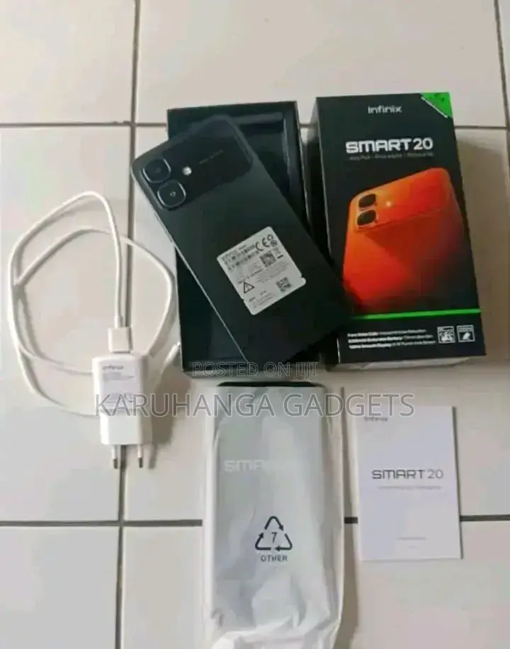 New Infinix Smart 20 128 GB Black