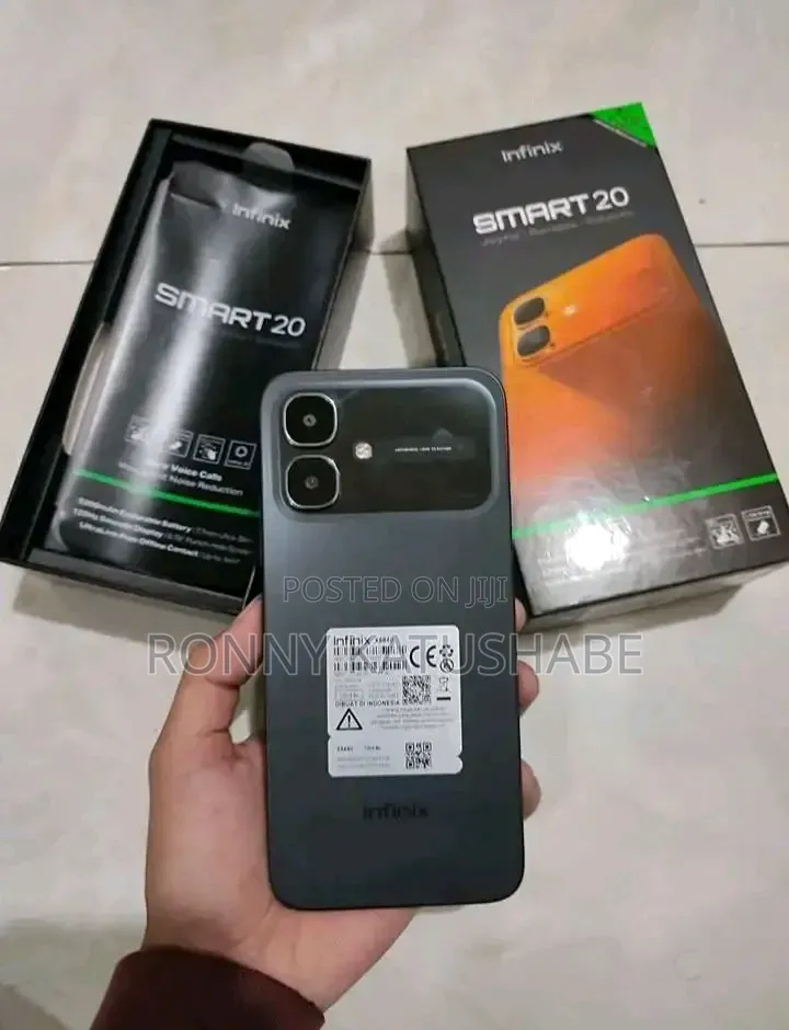 New Infinix Smart 20 128 GB Black