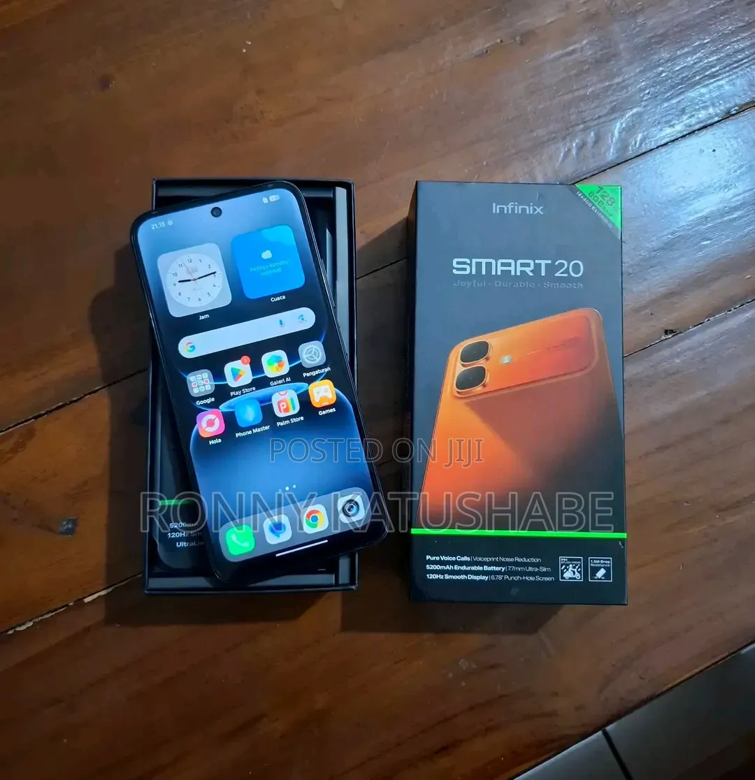 New Infinix Smart 20 128 GB Black