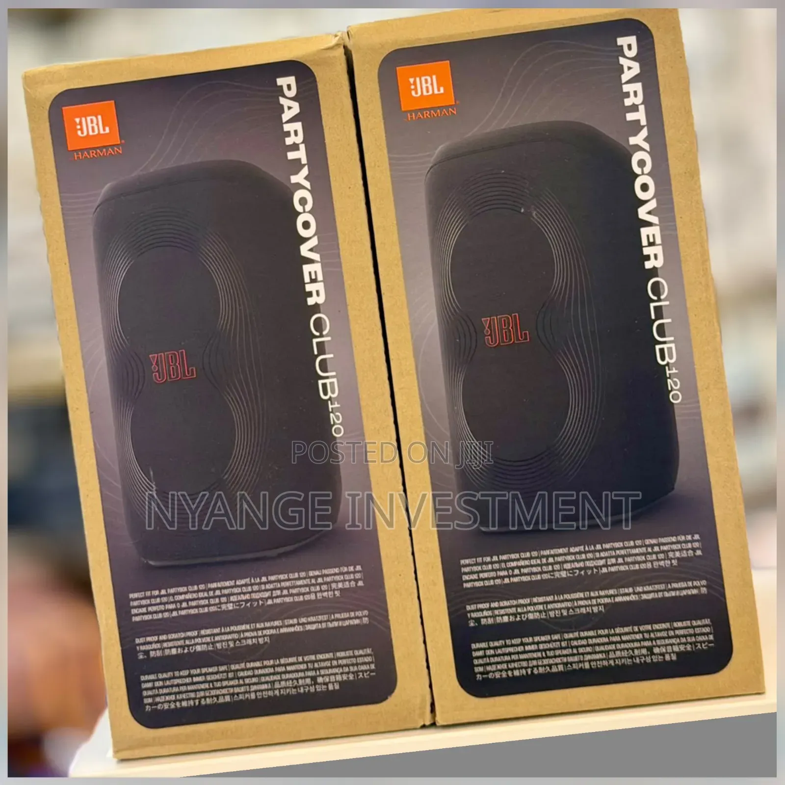 JBL Party Protective Cover for JBL Partybox Club 120 Speakers,