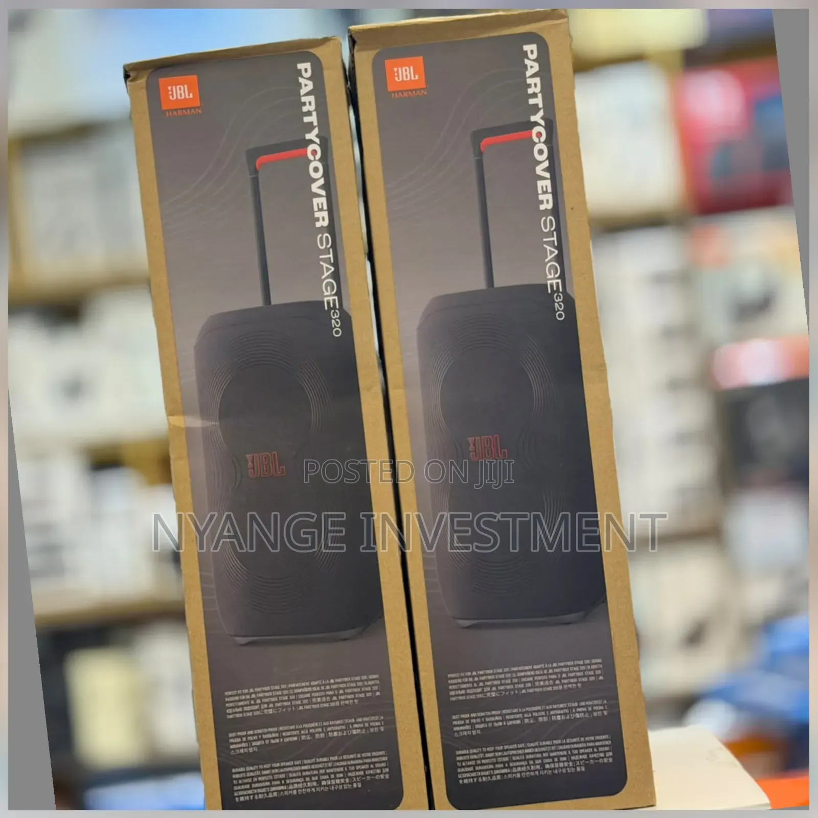 JBL Partycover Stage 320 Protective Covers. Covers