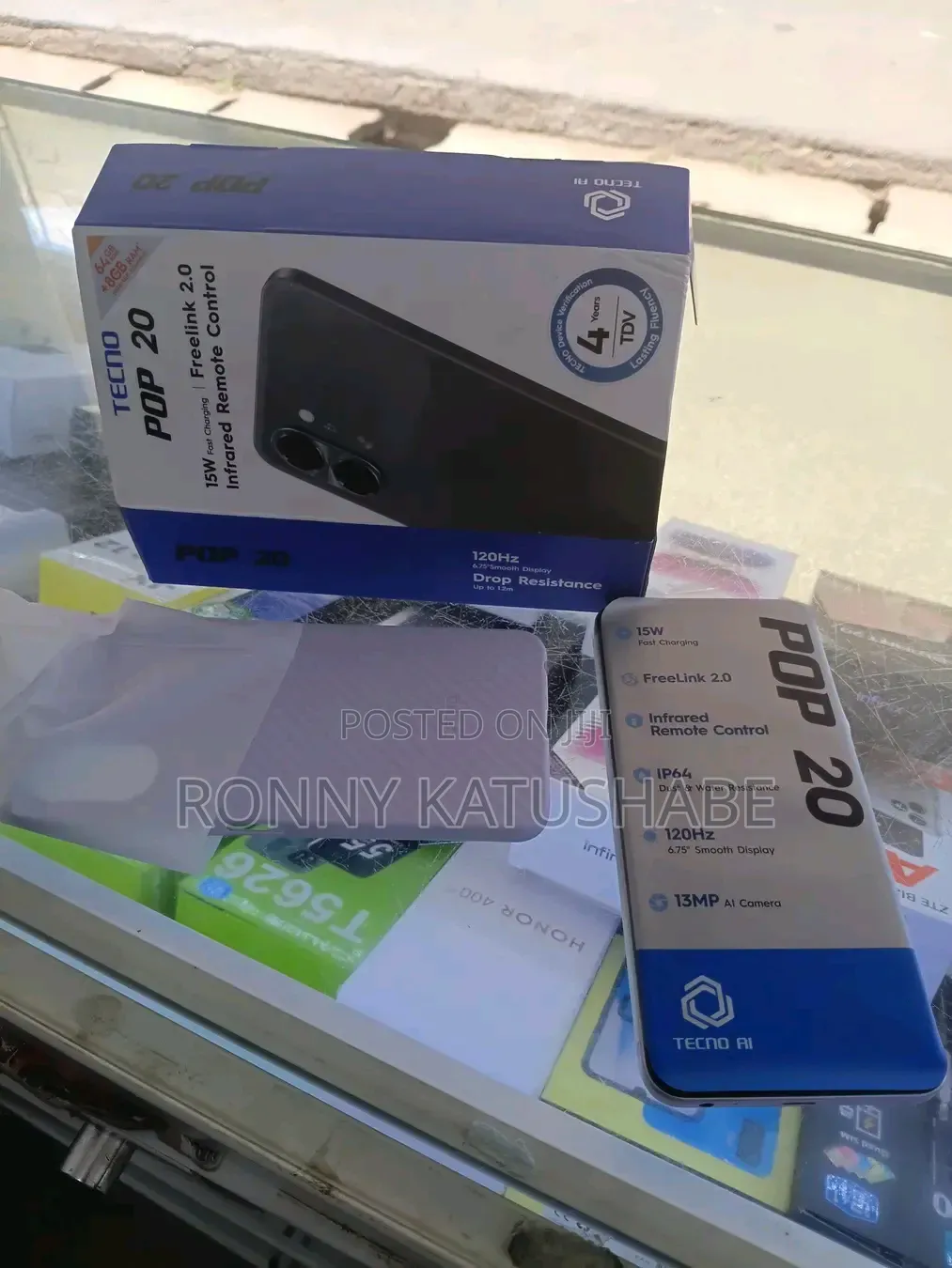 New Tecno Pop 20 128 GB Purple