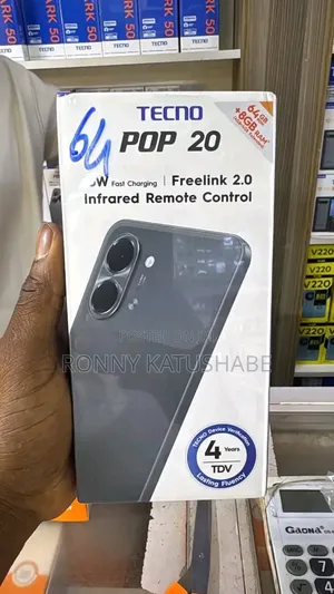 New Tecno Pop 20 128 GB Gray