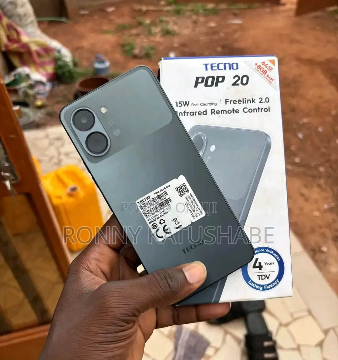New Tecno Pop 20 128 GB Gray