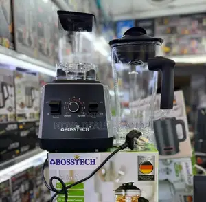Bosstech 2-in-1 Electric Commercial Blender With Jar Hm-1588