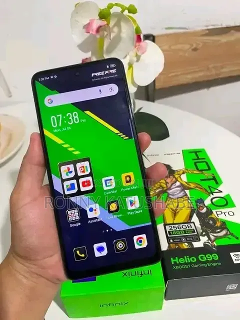 New Infinix Hot 40 Pro 256 GB Black