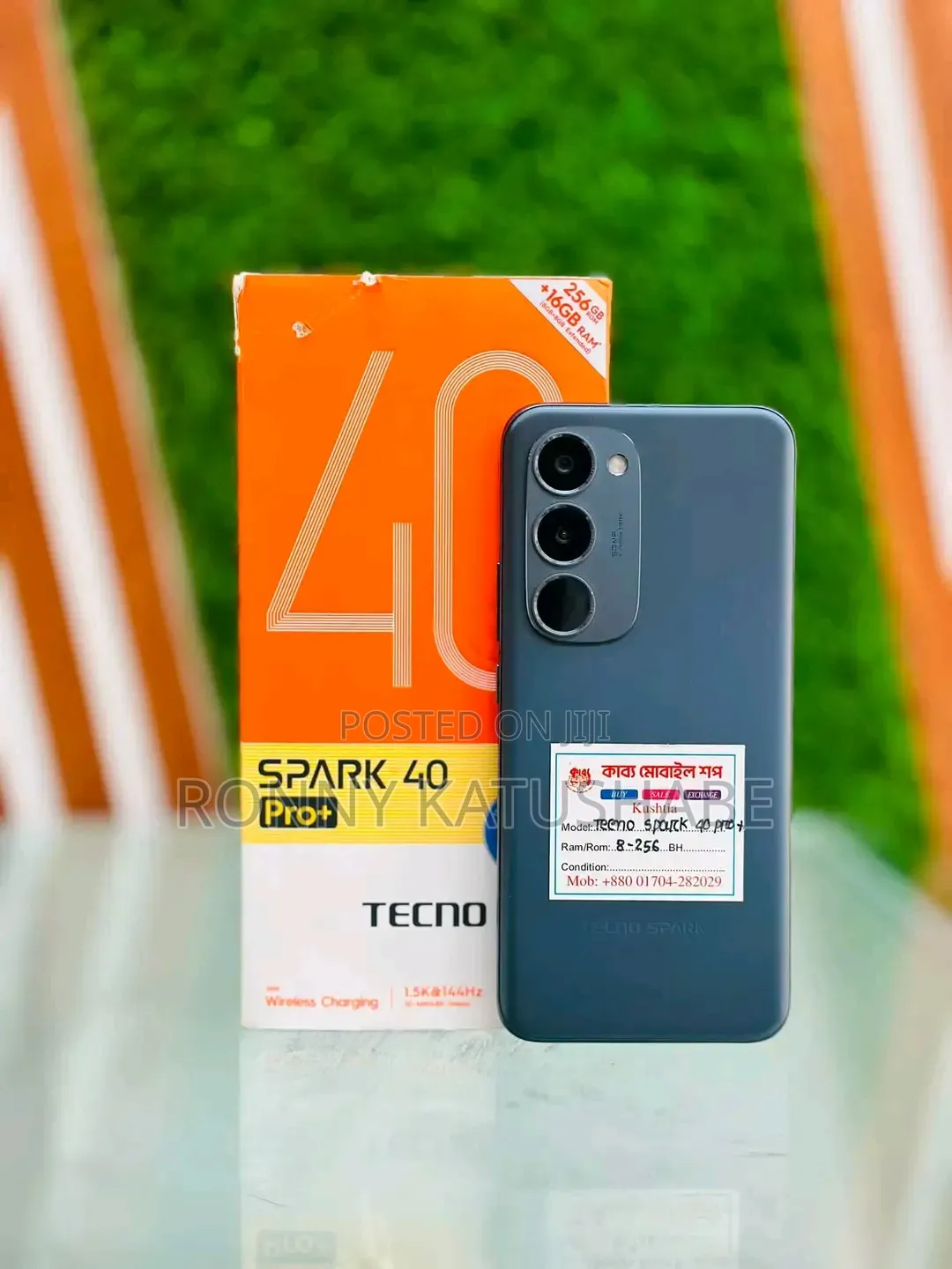 New Tecno Spark 40 Pro+ 256 GB Black
