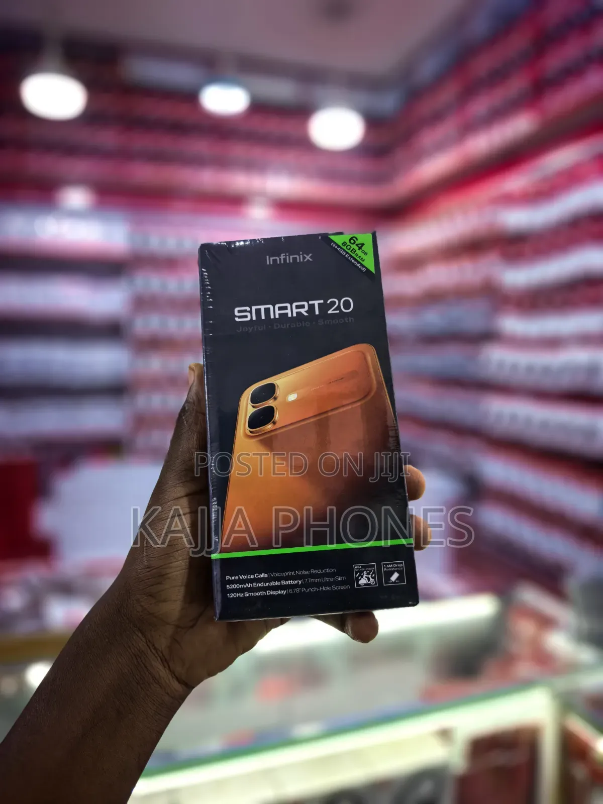 New Infinix Smart 20 128 GB Black