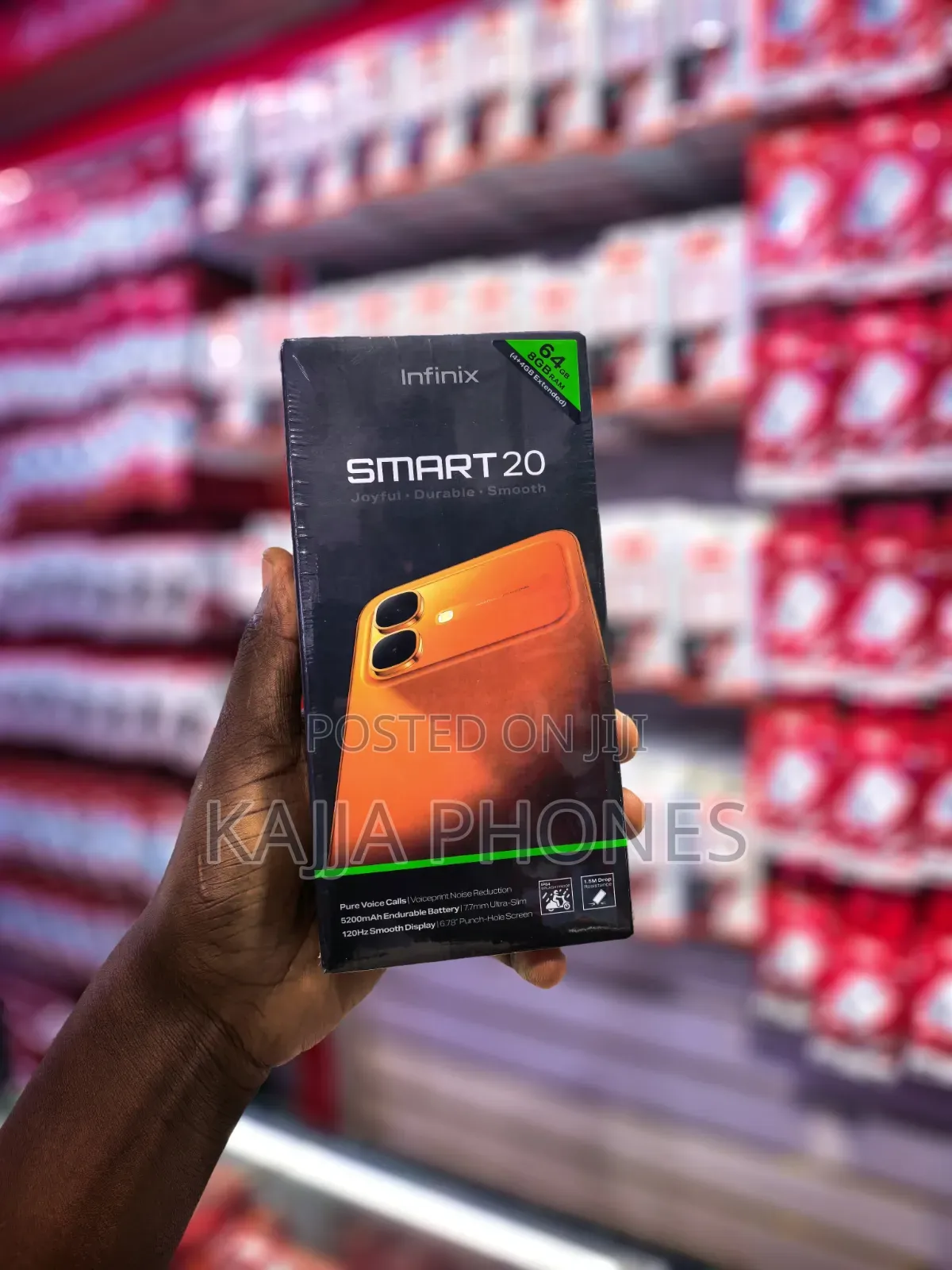New Infinix Smart 20 128 GB Black