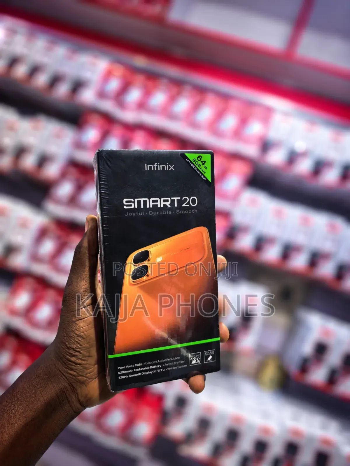 New Infinix Smart 20 128 GB Black