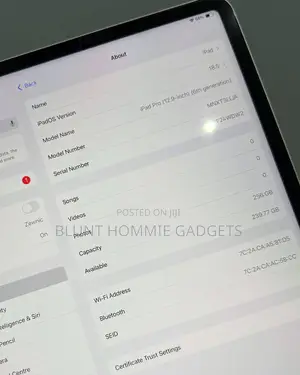 Apple iPad Pro 12.9 (2022) 256 GB Silver