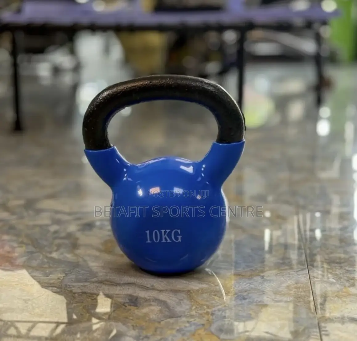 10kg Vinyl Coated Gym Kettlebells