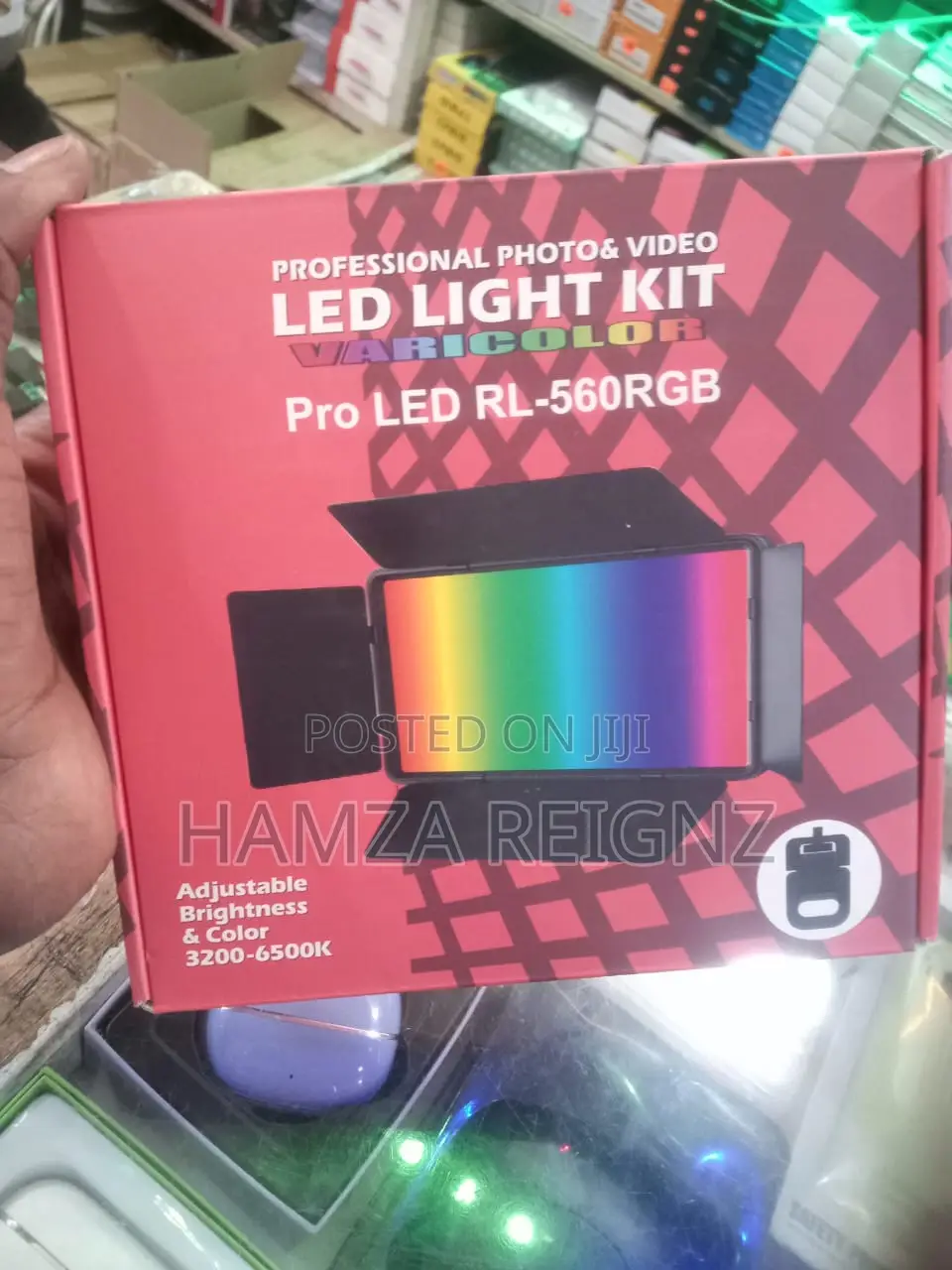 Varicolor Pro Led Rl-560rgb Professional Photo Video Light Kit.