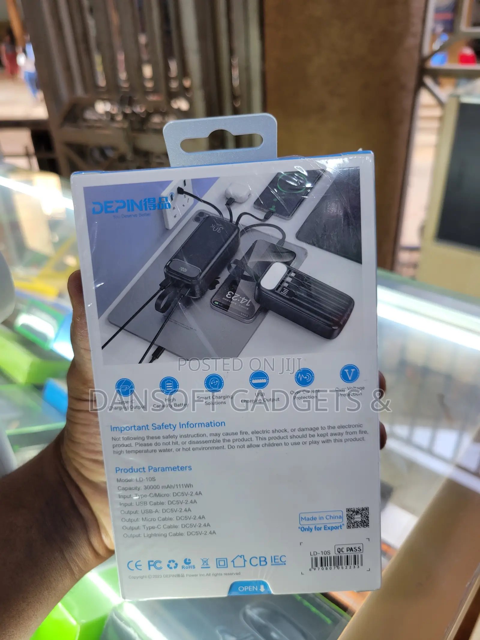 Depin 30,000mah Power Bank