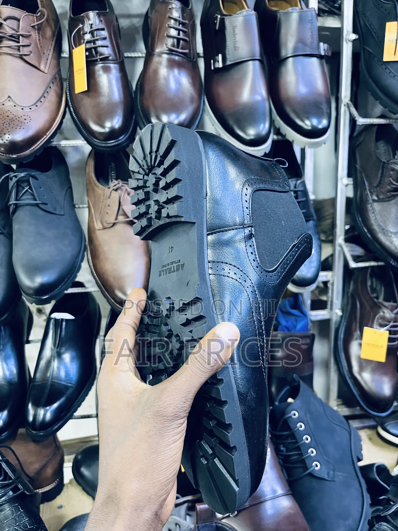 Formal Leather Oxfords Boot