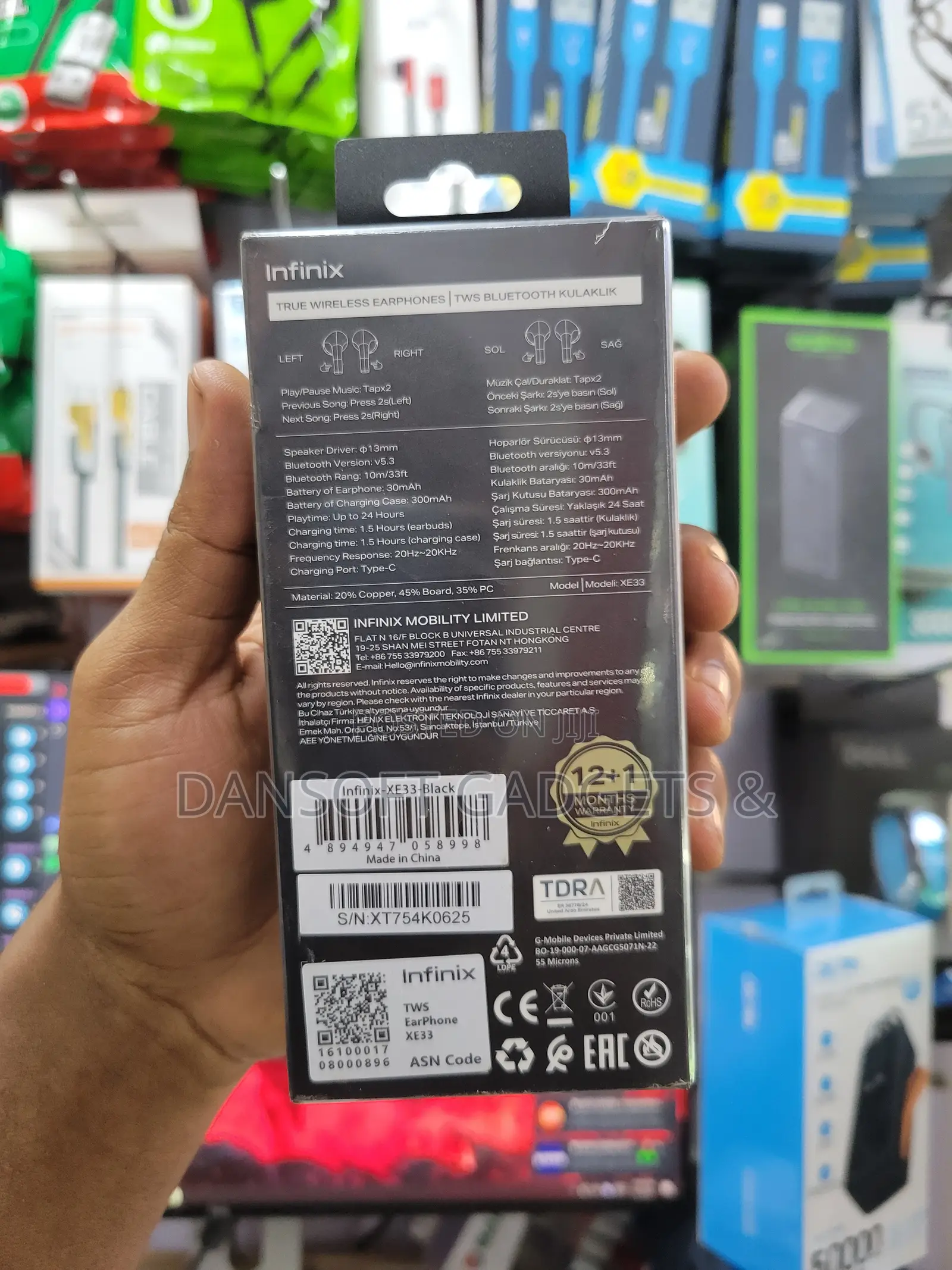 Infinix Xbuds 3 Lite Wireless Earbuds