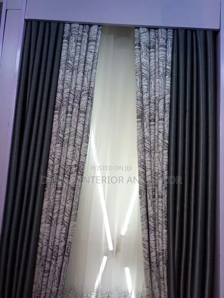 Elegant Charcoal Curtains Collection