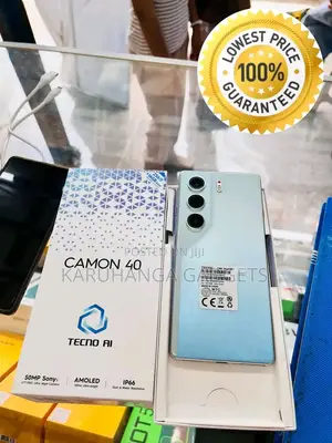 New Tecno Camon 40 256 GB Blue