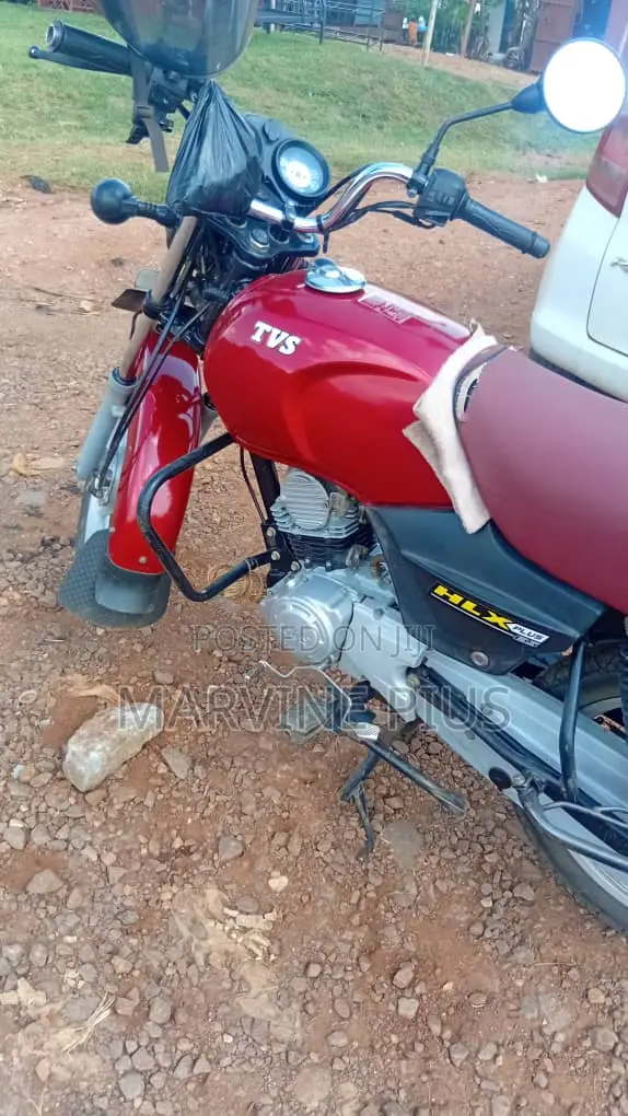 TVS XL 100 2024 Red