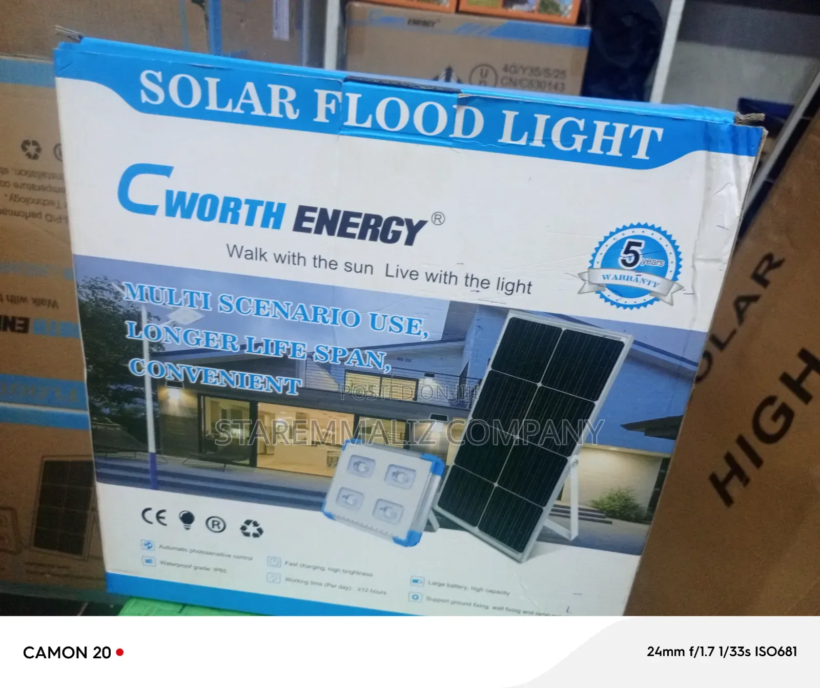 Solar Flood Light