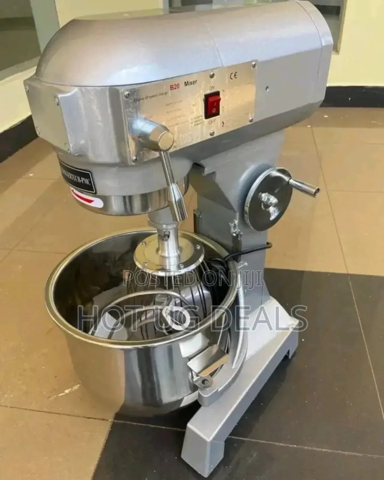 B20 Commercial Bakery Heavy Duty 20l Kitchen Dough Cake Food Mixer