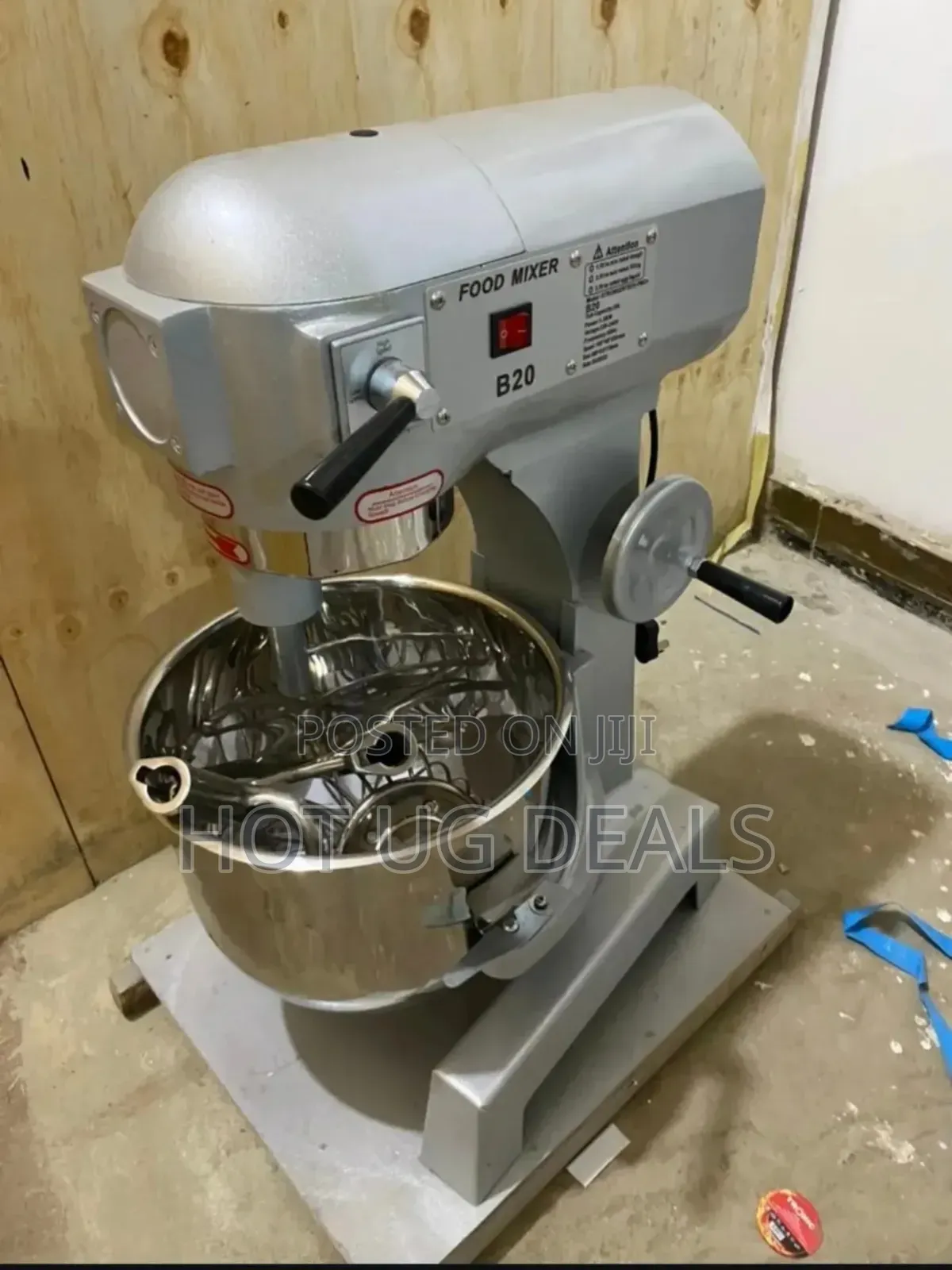 B20 Commercial Bakery Heavy Duty 20l Kitchen Dough Cake Food Mixer