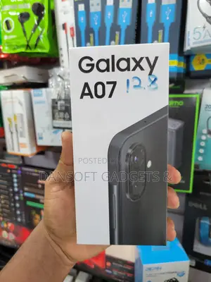 New Samsung Galaxy A07 128 GB Black