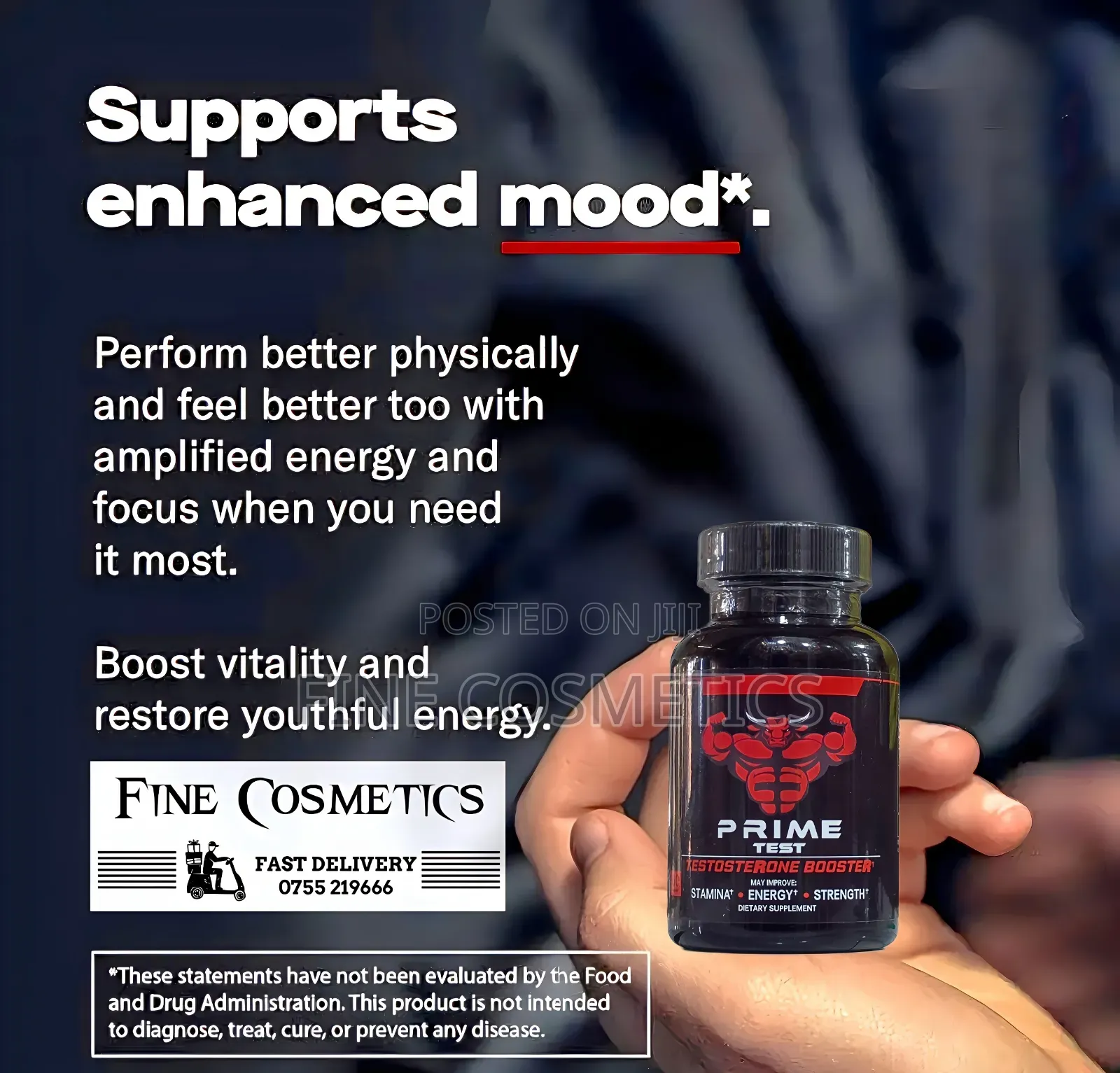 Prime Test Testosterone Booster Manpower Sex Stamina Test Level Enhanc