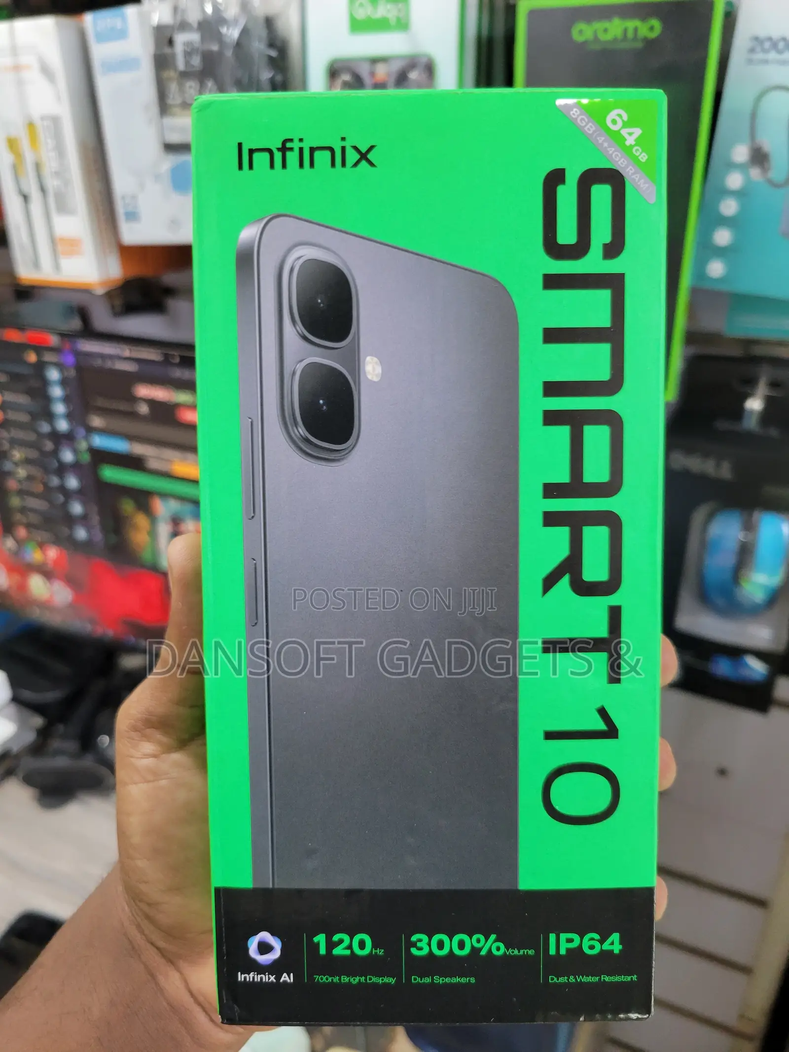 New Infinix Smart 10 128 GB Black