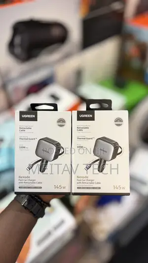Ugreen 145w Retractable Car Charger