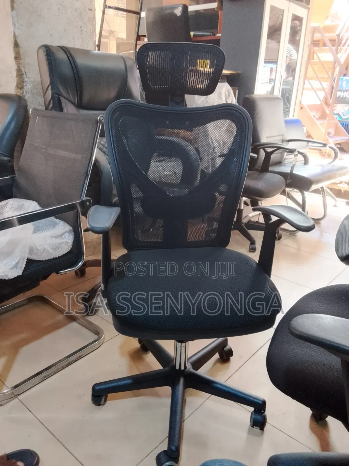 High Back Mesh Adjustable Office Chair