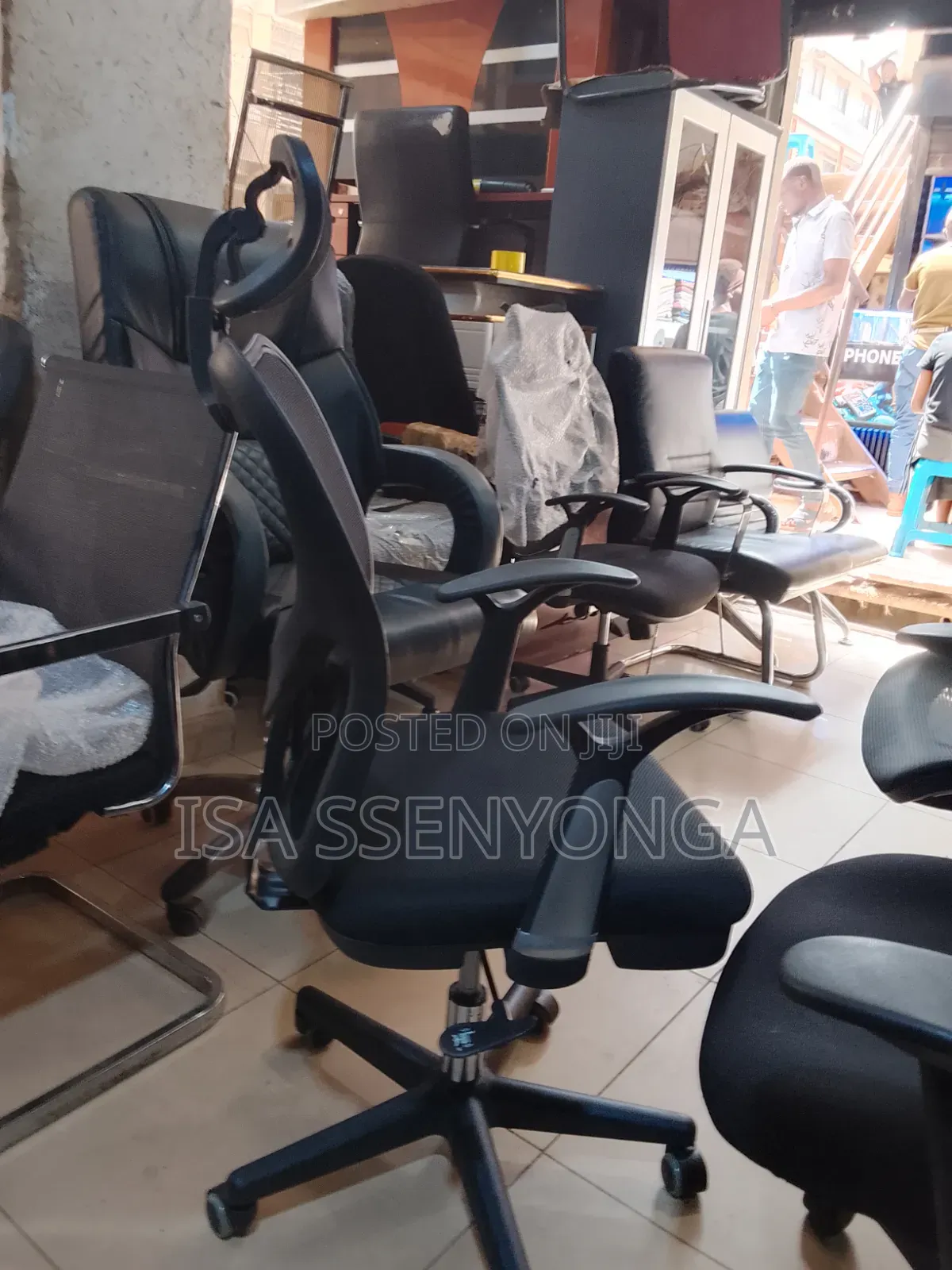 High Back Mesh Adjustable Office Chair