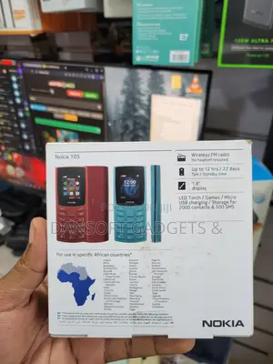 New Nokia 105 Gray