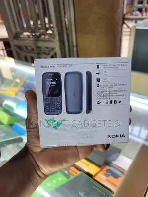 New Nokia 106 Black