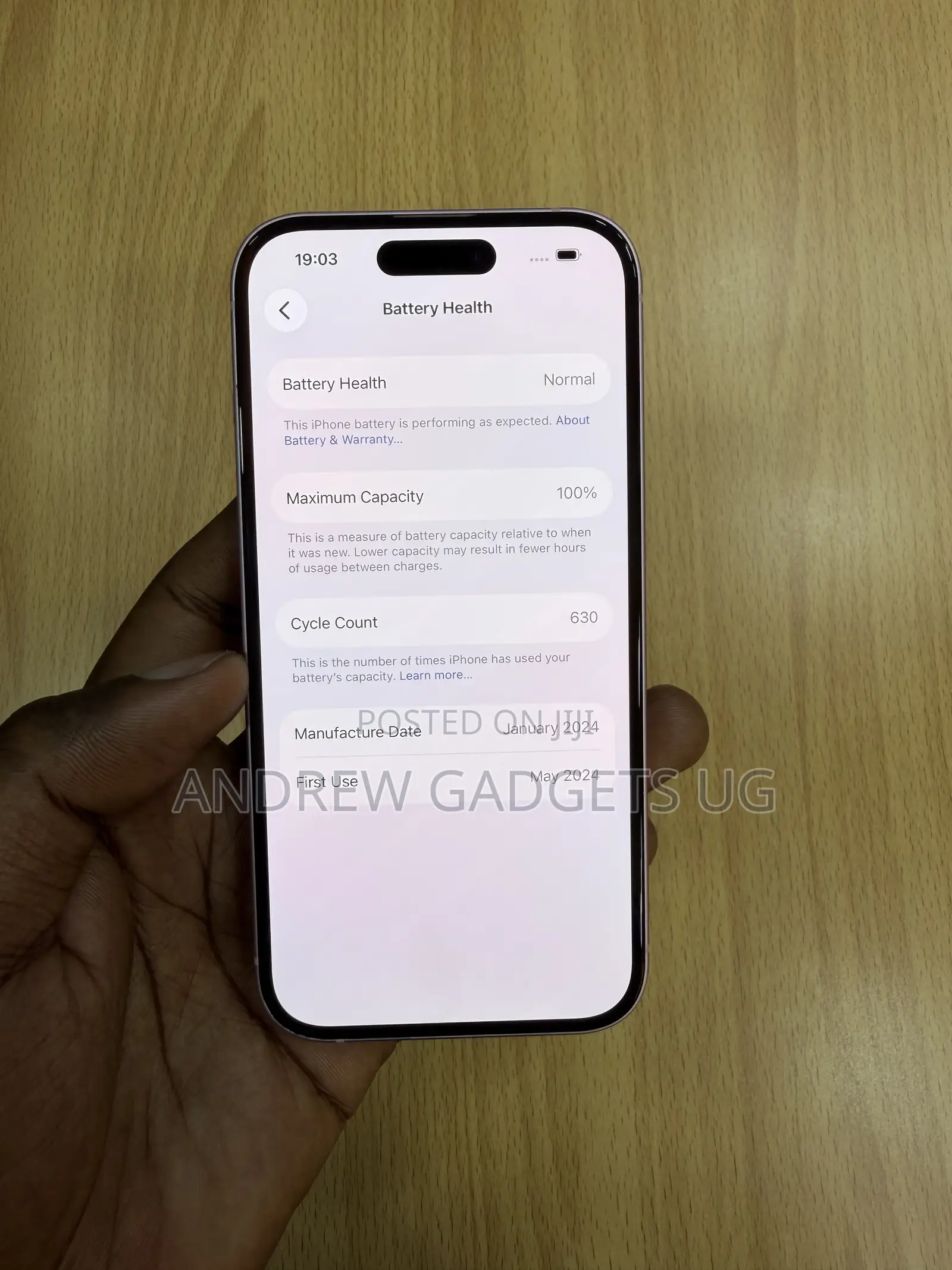 Apple iPhone 15 128 GB Pink