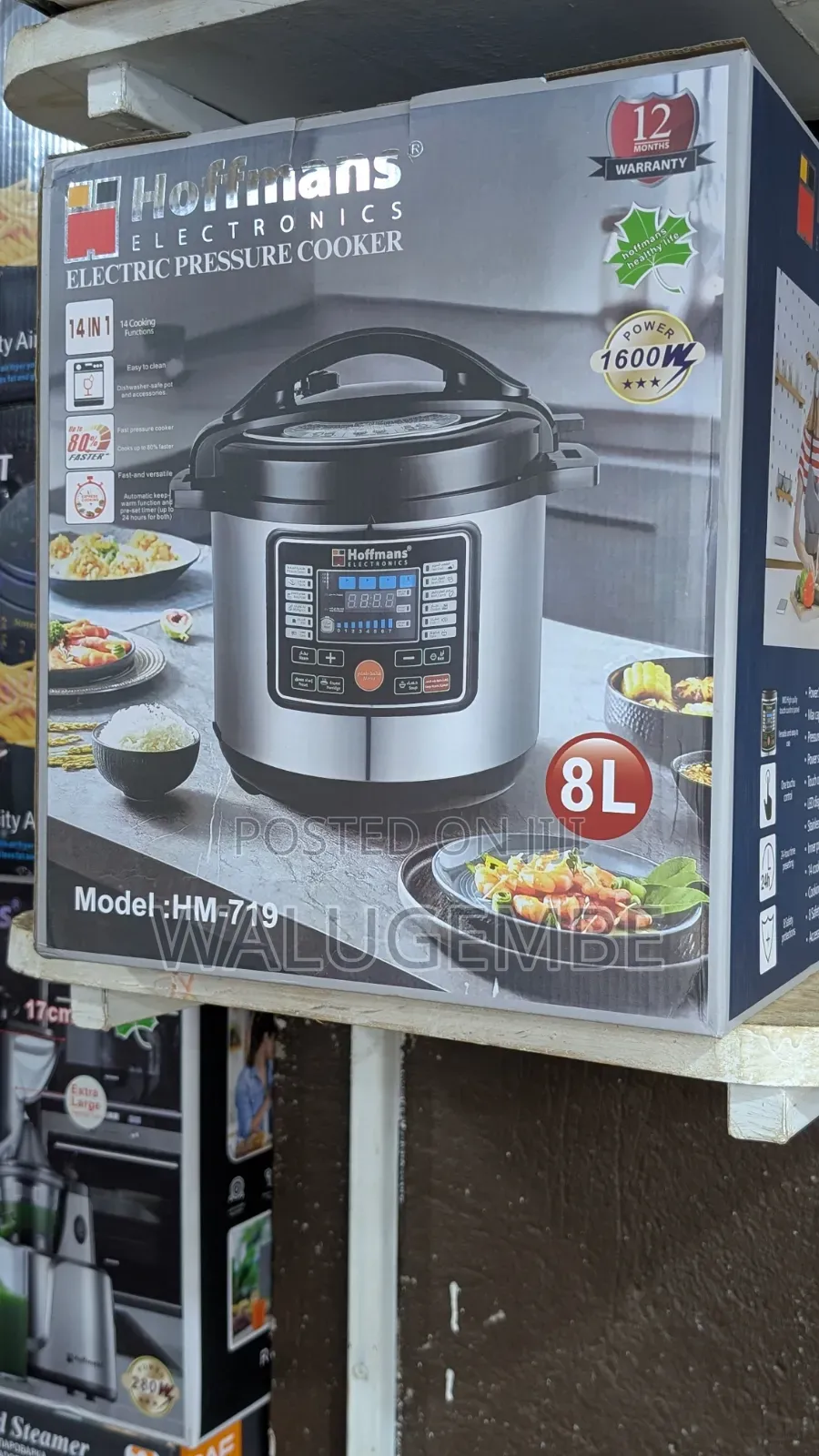 Hoffman 8lelectric Pressure Cooker