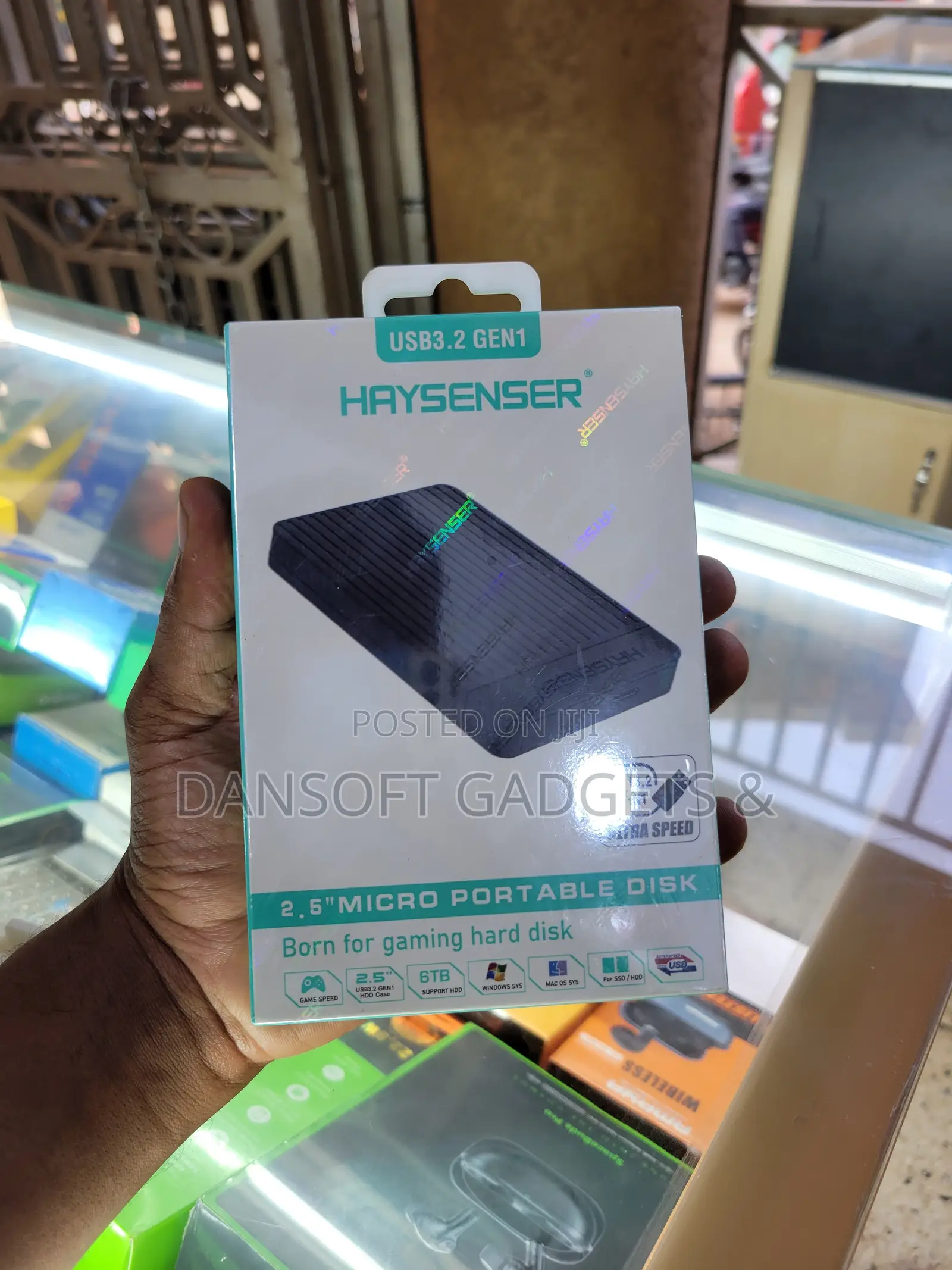 External Portable Hard Drive Casing