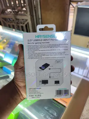 External Portable Hard Drive Casing