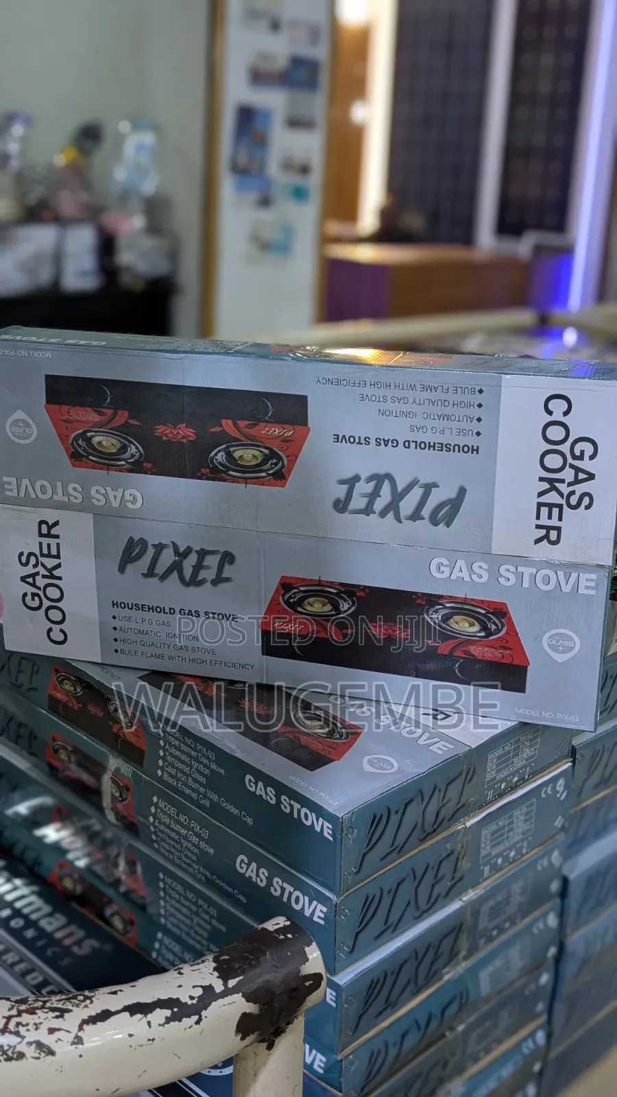Pixel Gass Cooker