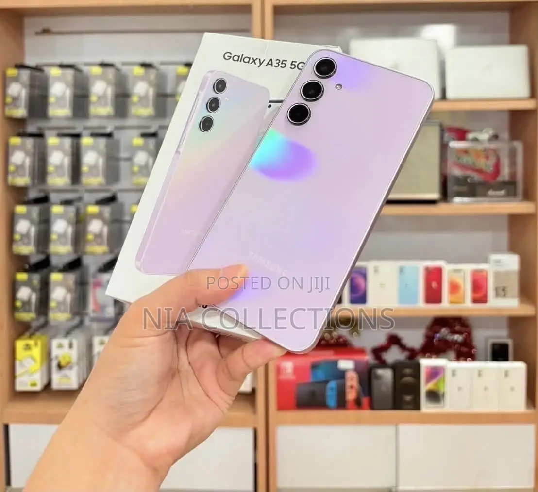 New Samsung Galaxy A35 256 GB Purple