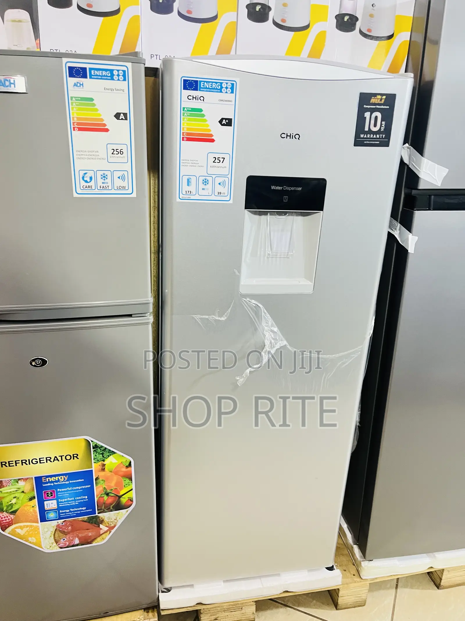 Chiq 230 Liters Single Door Refrigerator With Dispenser