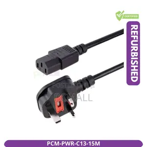 Iec C13 Power Cable 1.5m Desktop Pc Cord Brand New