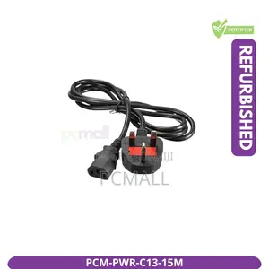 Iec C13 Power Cable 1.5m Desktop Pc Cord Brand New