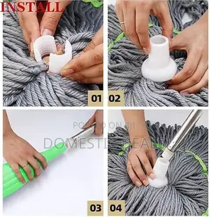 2 in 1 Self Wringing Mop - Practical Floor Mop